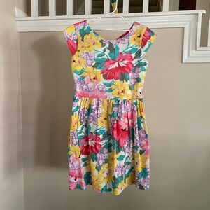 Girls Gap Kids Floral Dress - Size XL